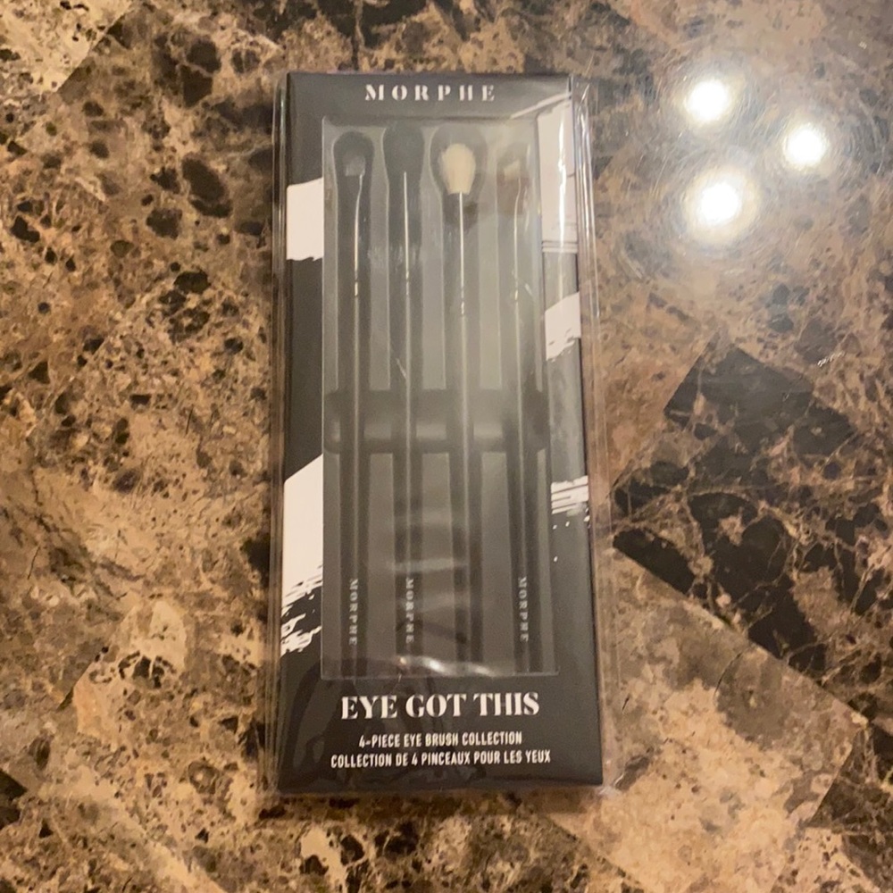 Morphe 4-Piece Eyebrush Collection BNIB
